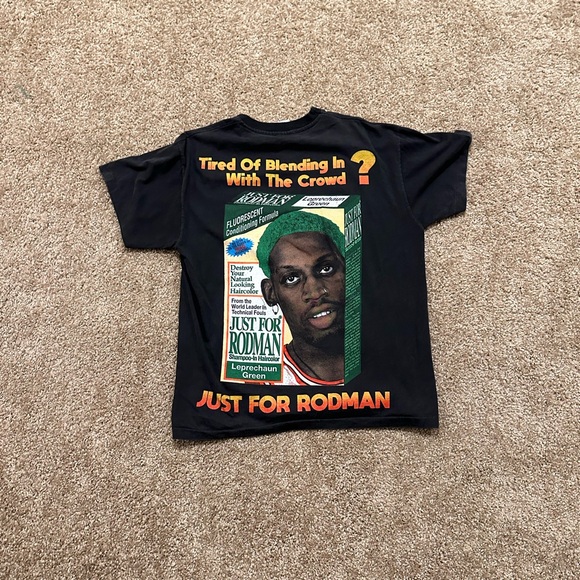 Vintage Dennis Rodman Big Face Graphic tee size XL - Picture 3 of 3